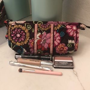Vera Bradley Floral Zipper Pouch